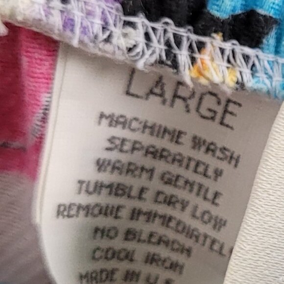 Vintage 80s bright floral skirt from Margaret Smith - Picture 4 of 5